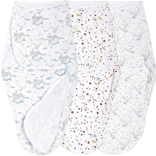 aden + anais Essentials Easy Wrap Swaddle - Easy Swaddle Newborn Swaddle Sack, Baby Swaddles, Sleep Sack Wearable Blanket