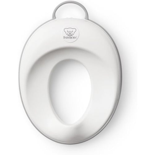 BABYBJORN Toilet Trainer, White/Gray, 1 Count (Pack of 1)