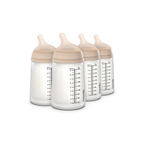 4-Pack Adaptable Flow Large Anti-Colic Bottles