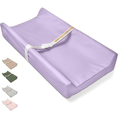 Baby Changing Pad - Vegan Leather Changing Pad, Wipeable Changing Pads, 31.5" x 16" Diaper Waterproof PU Changing Mat for Dresser Table