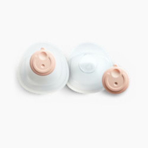 Munchkin Silicone Breast Milk Collector Cups with Storage Plug (2 Pack)