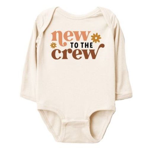 The Juniper Shop Boho New To The Crew Long Sleeve Bodysuit