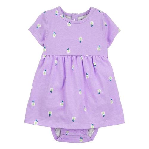 Baby Girls Carter's Daisy Floral Bodysuit Dress