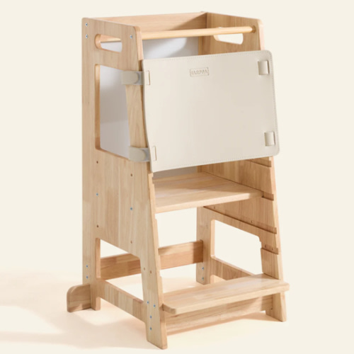 HARPPA Nordo | Safe & Stable Montessori Toddler Kitchen Wooden Tower -