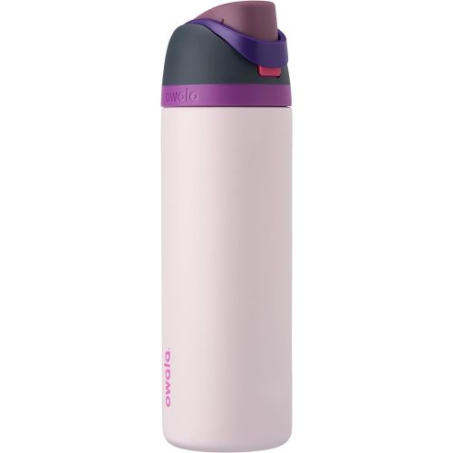 Owala FreeSip Insulated Stainless Steel Water Bottle with Straw for Sports, Travel, and School BPA-Free Sports Water Bottle, 32 oz, Dreamy Field