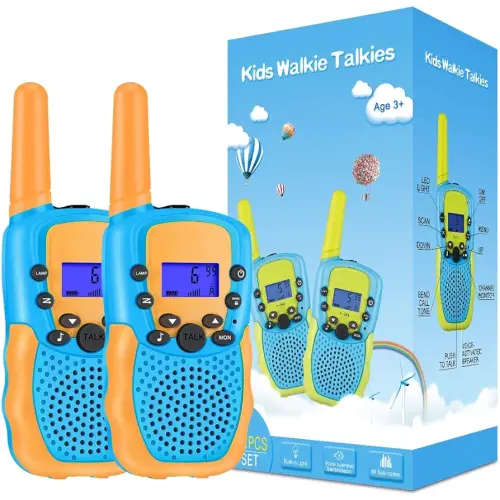 Selieve Toys for 3-12 Year Old Boys Girls, Walkie Talkies for Kids 22 Channels 2 Way Radio Toy with Backlit LCD Flashlight, 3 Miles Range for Outside, Camping, Hiking