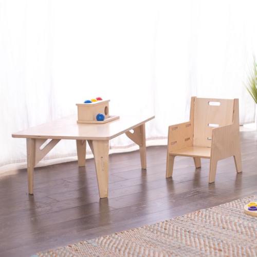 Adjustable Montessori Weaning Chair & Table Set – Sprout