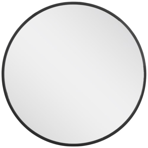 Black Round Metal Wall Mirror - Large | Hobby Lobby | 104960