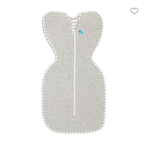 Love To Dream Swaddle Up Original 1.0 Tog Grey Small 3.5-6 kg | Swaddles | Baby Bunting AU
