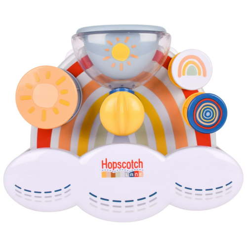 Hopscotch Lane Rainbow Falls Wall Mounted Bath Toy, Ages Toddler 12+ Months, Unisex