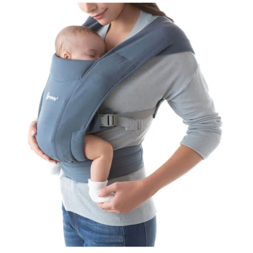 Embrace Newborn Baby Carrier - Oxford Blue | Ergobaby