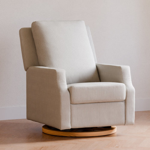 Namesake Crewe Electronic Recliner and Swivel Glider in Eco-Performance Fabric | Wayfair