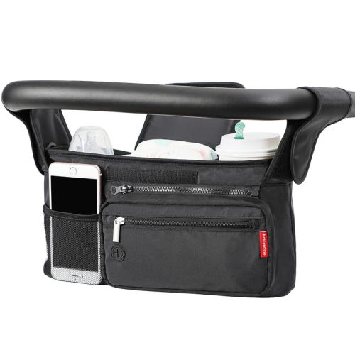 Organiseur universel pour poussette de bébé avec porte-gobelet, cadeaux pour maman, accessoires pratiques pour poussette Uppababy, Baby Jogger, Britax, Nuna