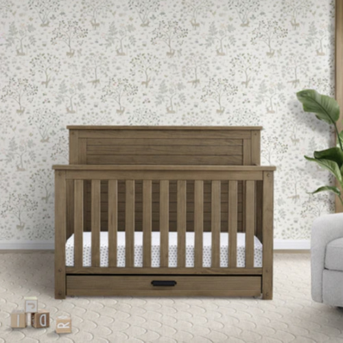Caden 6-in-1 Convertible Crib with Trundle Drawer