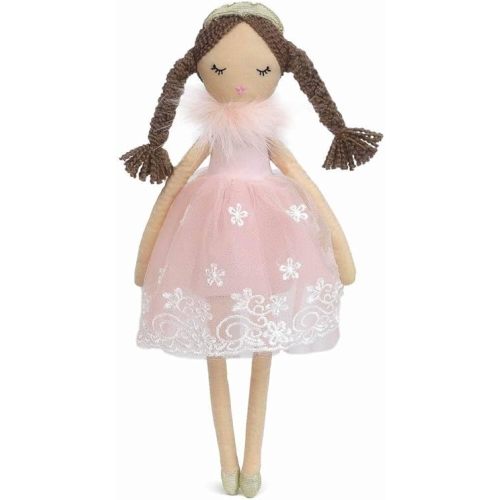 MON AMI Princess Doll Paige (Small) – 15”, Soft & Elegant Stuffed Plush Princess Doll, Use as Toy or Room Decor, Great Gift for Kids of All Ages