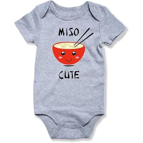 hrcfbk Newborn Baby Boys Girls Clothes Cute Funny Bodysuit Rompers Newborn Baby Announcement Coming Home Outfit