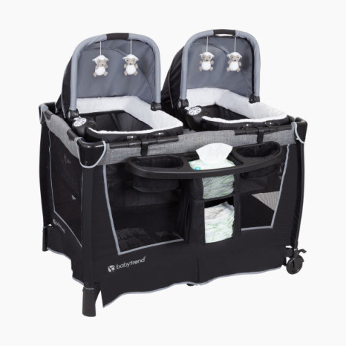Baby Trend Retreat Twins Nursery Center - Quarry