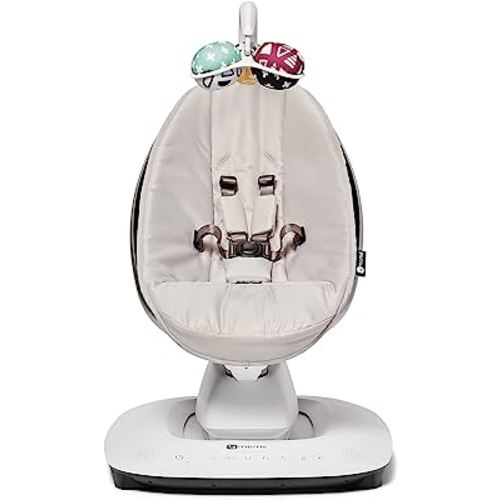 4moms MamaRoo Multi-Motion Baby Swing, Bluetooth Baby Swing with 5 Unique Motions, Grey