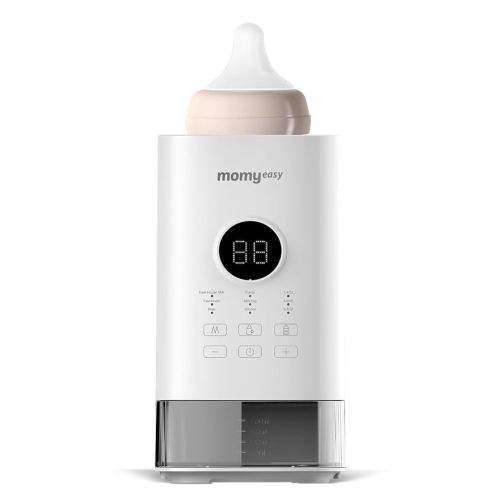 MOMYEASY Bottle Warmer, Fast Baby Bottle Warmer for All Bottles, Milk Warmer with Accurate Display Timer, Temperature Control and Auto Shutoff, Bottle Warmers for Breastmilk & Formula