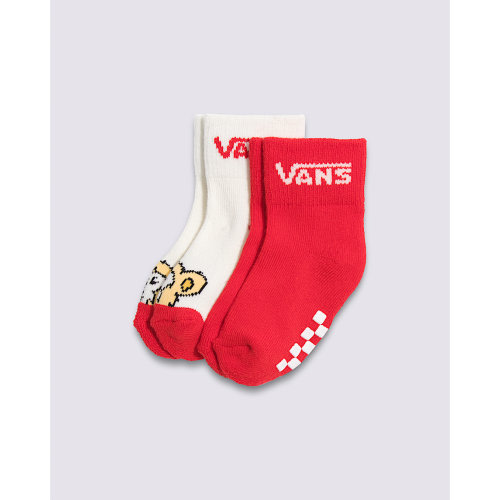Infant Drop V Classic Socks in Racing Red | Vans