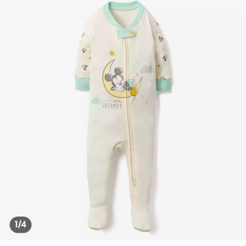Mickey Mouse Stretchie Sleeper for Baby | Disney Store