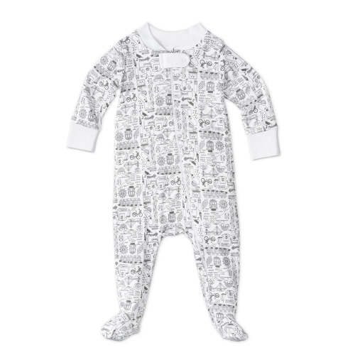 San Francisco Zip Baby Onesie 0-3 Months | Joy Street Kids