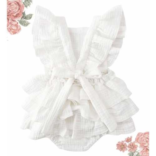 Floral Criss Cross Romper