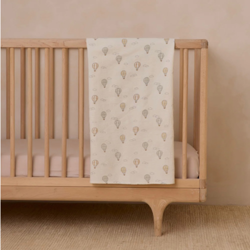 Woven Swaddle || Hot Air Balloons – Quincy Mae