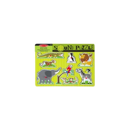 Melissa & Doug Zoo Animals Sound Puzzle