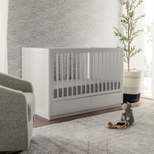 Bento Convertible Storage Crib with Toddler Kit – Babyletto