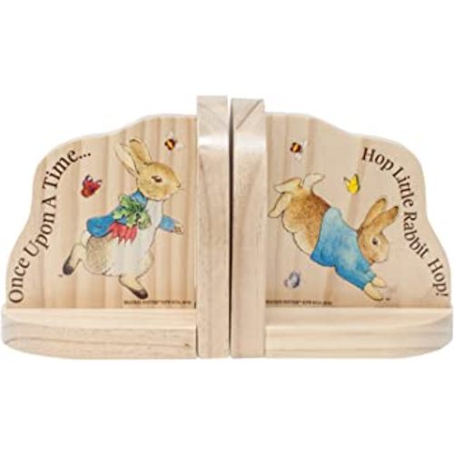 Official Beatrix Potter Peter Rabbit Bookends for Nursery for Babies and Toddlers