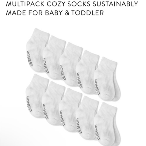 Multipack Cozy Socks Sustainably Made for Baby & Toddler | Honest Baby Clothing