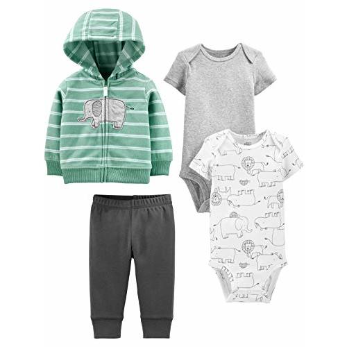Simple Joys by Carter's baby-boys 4-piece Jacket, Pant, and Bodysuit Set