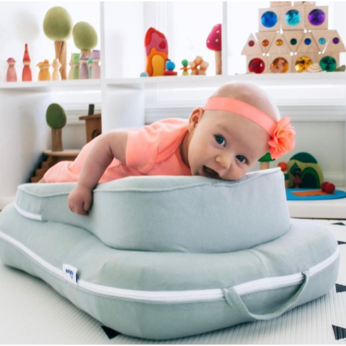 Rahoo Baby Learn & Lounge 3-in-1 Newborn Lounger - Aloe