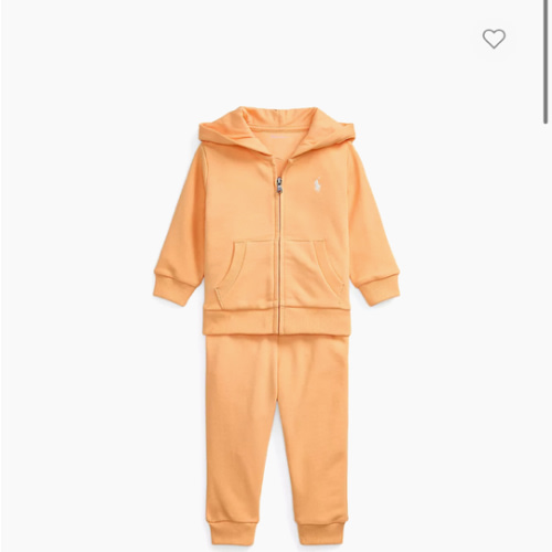 Shop Polo Ralph Lauren Baby Boy's Cotton-Blend French Terry Hoodie & Sweatpants Set | Saks Fifth Avenue