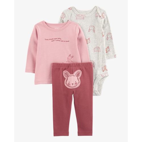 Baby 3-Piece Bunny Little Character Set - Carter's | Carter's