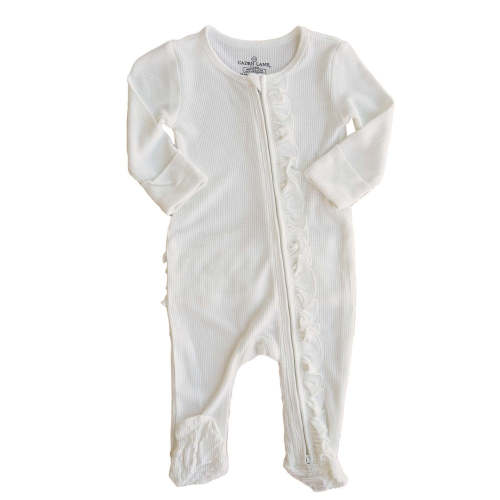 Girl Ruffle Zipper Footies | Best Sellers