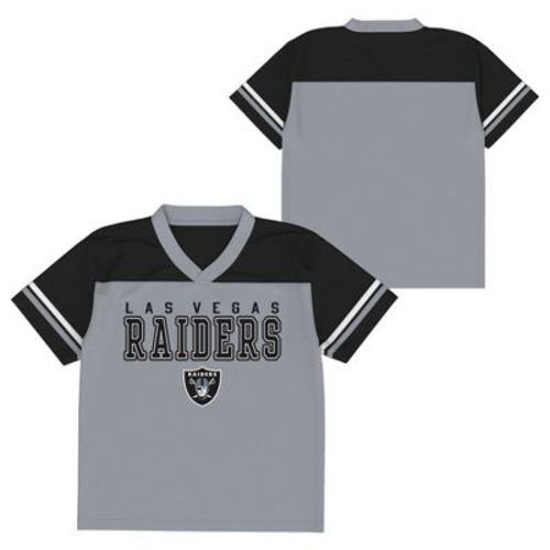 NFL Las Vegas Raiders Toddler Boys' Short Sleeve Team Jersey - 3T