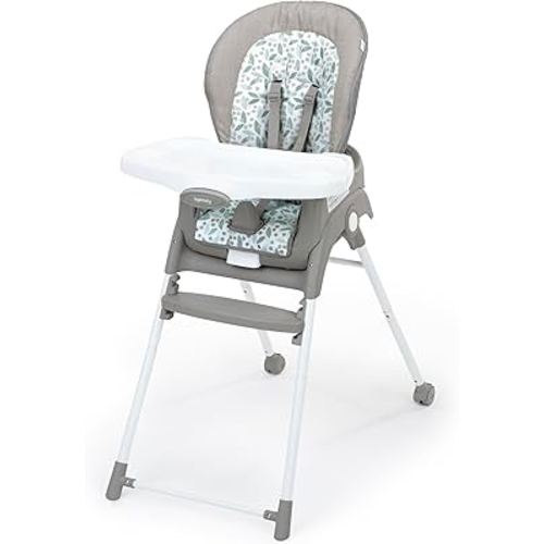Ingenuity Trio Foldaway 6-in-1 Baby High Chair, 6 Ways to Use, Toddler Chair, Foldable Legs, 6M-5Y - Endless Blooms