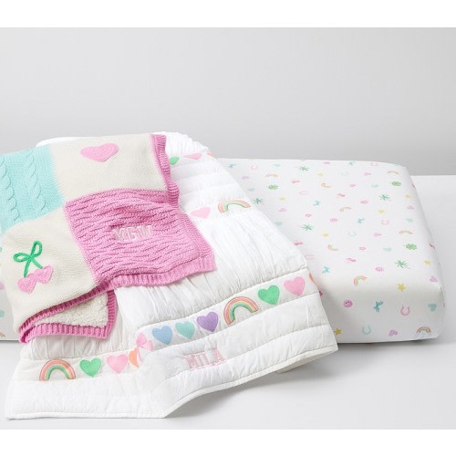 Stoney Clover Lane Embroidered Icon Baby Bedding Set
