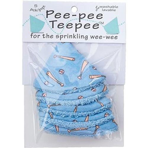 Pee-Pee Teepee Cellophane Bag - Baseball