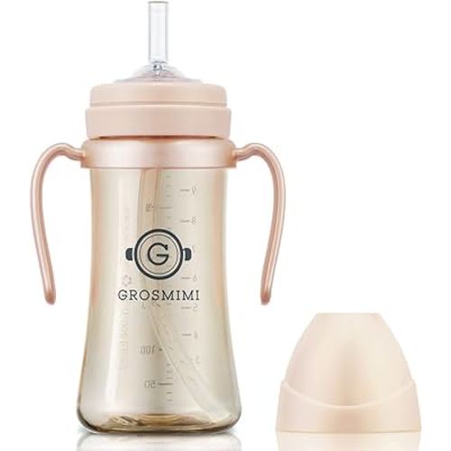 Grosmimi PPSU Straw Cup Sippy Cup 200ml -Dark Series