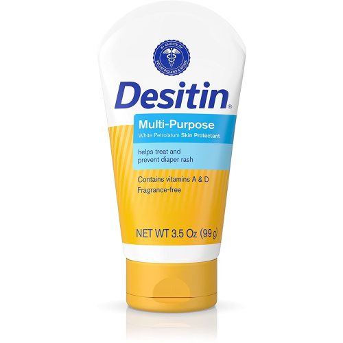 Desitin Skin Protectant and Diaper Rash Ointment Multi-Purpose with Vitamins A & D, Travel Size, 3.5. Oz Tube - MPO Single