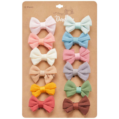So'dorable 12 Piece Multi Loop Bow Clips — buybuy BABY