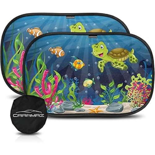 Car Window Shade for Baby with Certified UV-Protection 2 Pack - 20"x12"