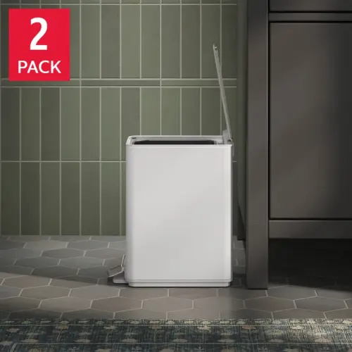 Kohler 6L Step Trash Can, 2-pack | Costco