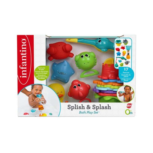 Infantino Splish & Splash Bath Play Set