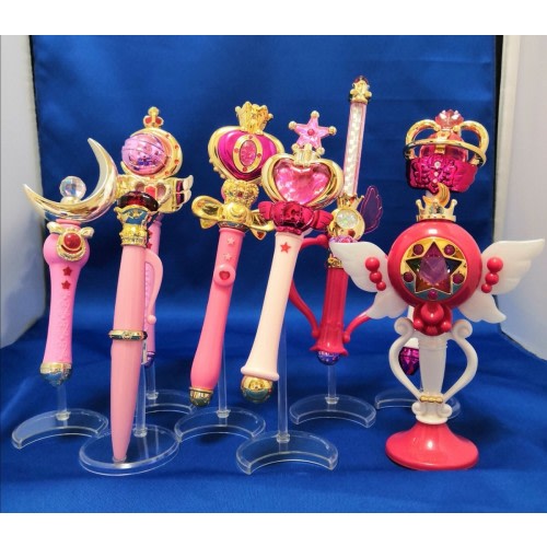 Sailor Moon Stick&Rod Moon Stick and Moon Rod Set Holy Grail BANDAI