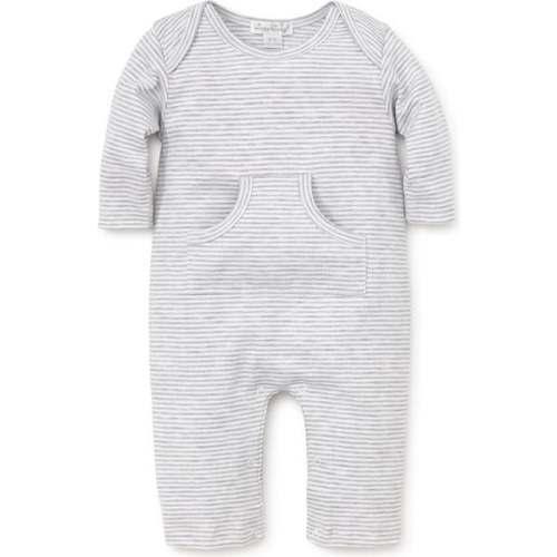 Essentials Striped Playsuit, Grey - Kissy Kissy | Maisonette