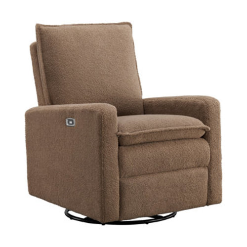 Oxford Baby Uptown Power Glider Recliner Rocking Chair 270 Degree Swivel for Nursery & Living Room | Wayfair